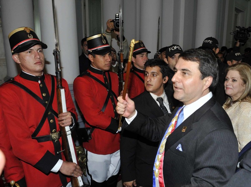 Nowy prezydent Paragwaju Frederico Franco - były wiceprezydent i przeciwnik Fernando Lugo