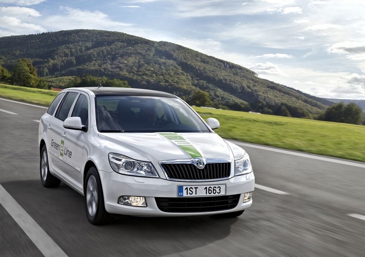 Kabina pasażerska także jest identyczna z tą w octavii kombi