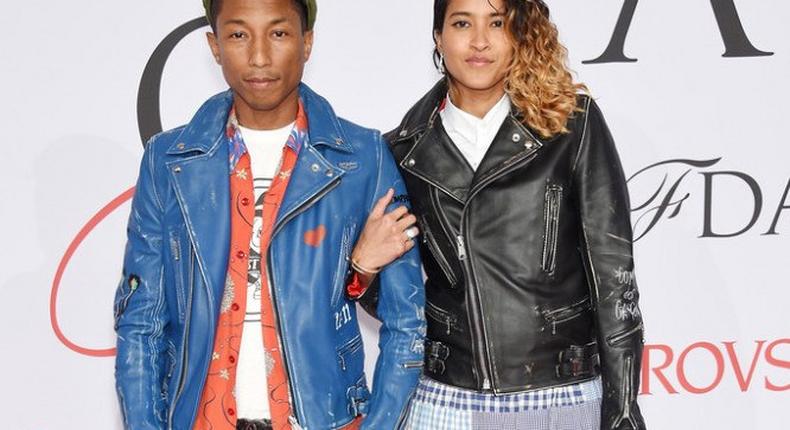 Pharrell Williams and Helen Lasichanh