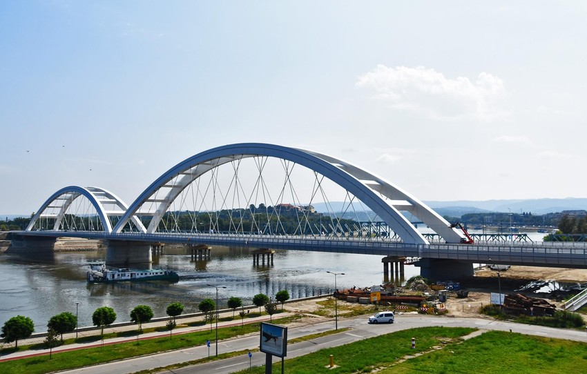 Zezeljev most spremanje za svecano otvaranje foto Nenad Mihajlovic preview