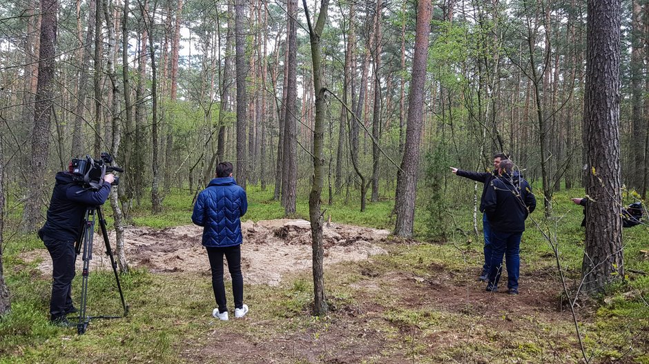 Zamość. Miejsce, gdzie znaleziono tajemniczy obiekt