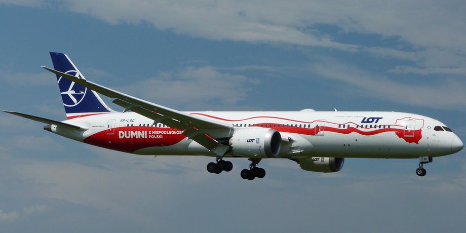 Połączenia dalekodystansowe PLL LOT obsługiwane są Boeingami 787 Dreamliner