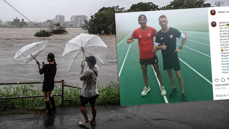 Lekkoatletyka. Tajfun utrudnia przygotowania naszych olimpijczyków. Tokio 2020