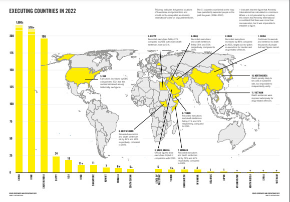 Kara śmierci na świecie. Raport Amnesty International