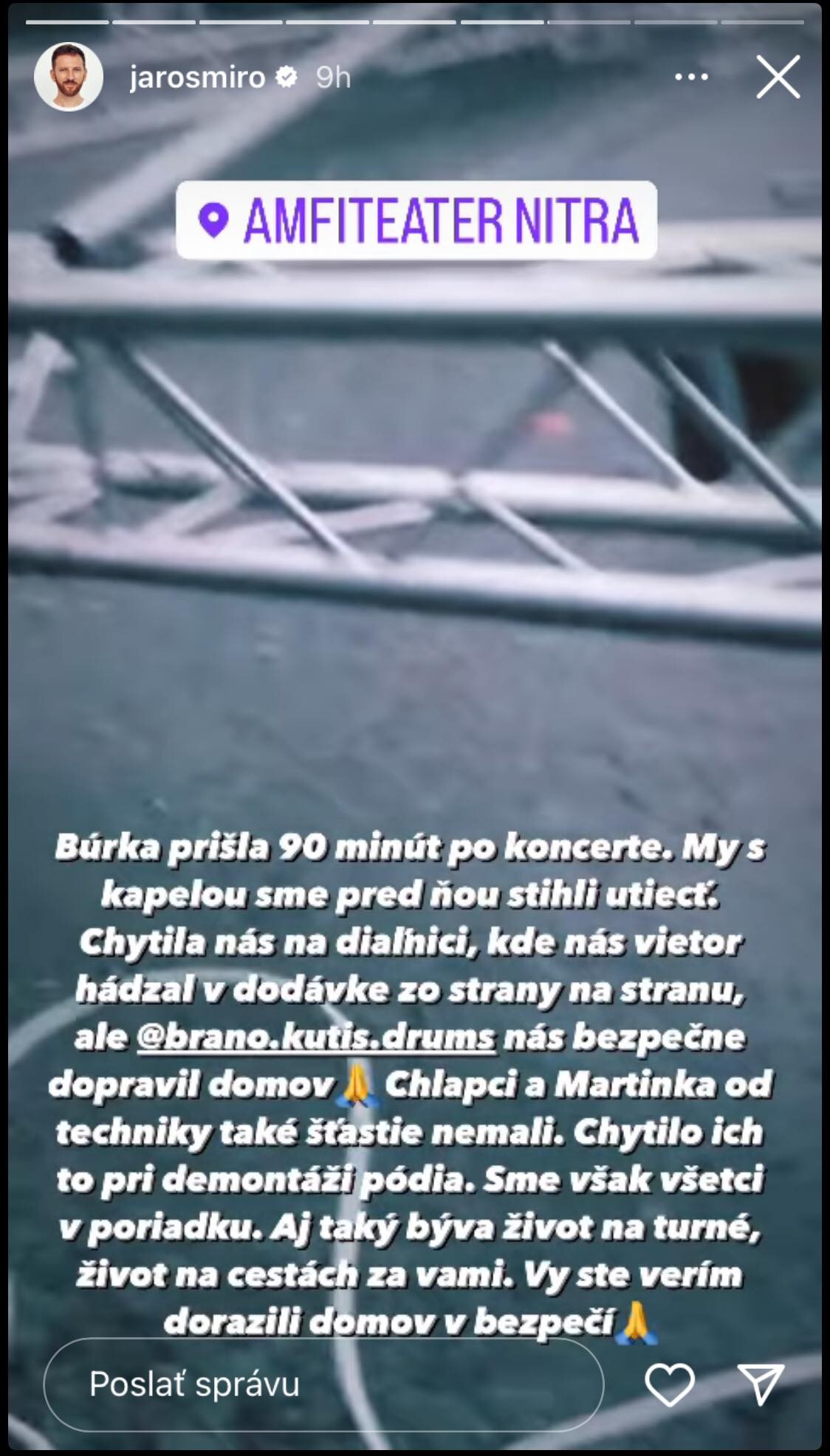 Počasie im dalo zabrať.