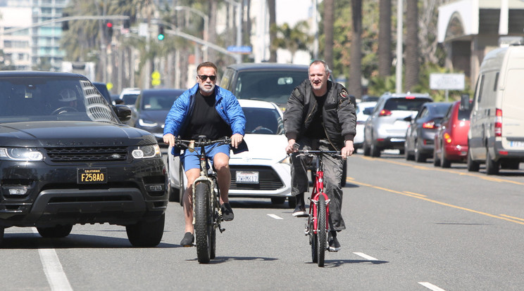 Kerékpárral nagy autóforgalomban még Arnold Schwarzenegger sincs biztonságban. Ha a járművek kommunikálnának egymással, jelentősen csökkenhetne a balesetek száma. / Fotó: NorthFoto