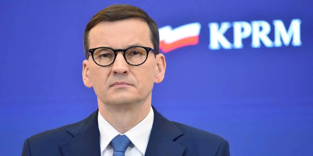 Premier Mateusz Morawiecki