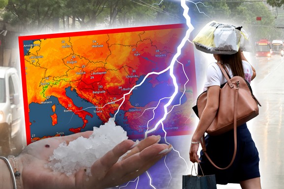 (MAPE) SUROVA OMORINA, PA RAZORNO NEVREME! RHMZ izdao dramatično upozorenje: Vreme kao da testira našu izdržljivost! U ovim delovima zemlje će biti najgore