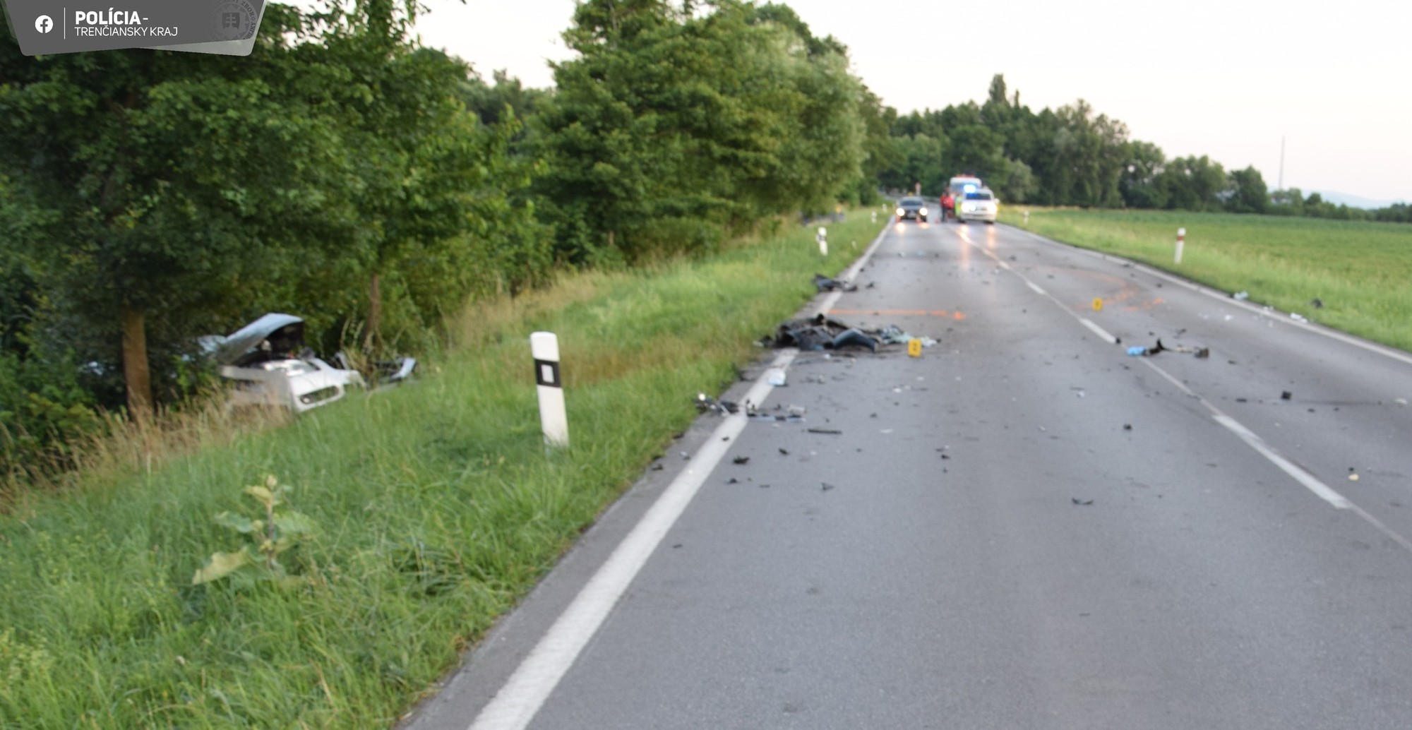 Pri zrážke áut pri Opatovciach nad Nitrou sa vážne zranil 23-ročný muž.