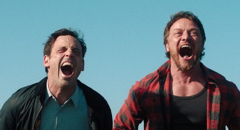 Scoot McNairy and James McAvoy in Speak No Evil (2024).Universal Pictures and Blumhouse