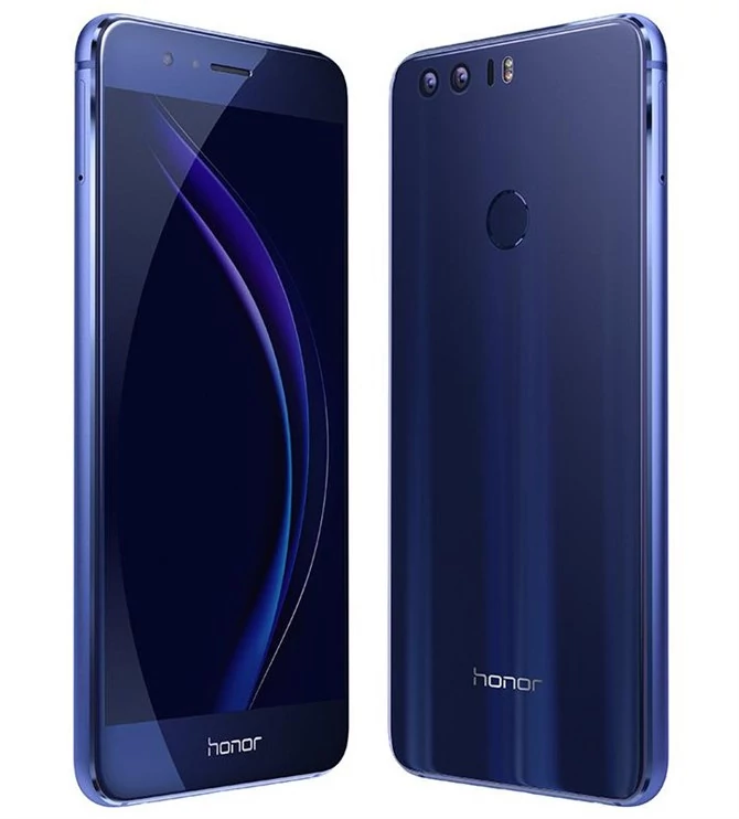 Huawei Honor 8 w niebieskiej obudowie