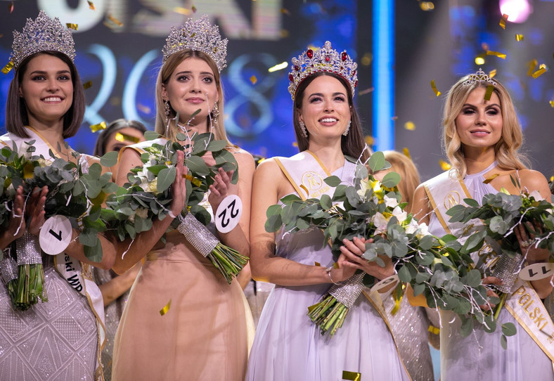 Olga Buława podczas konkursu Miss Polski 2018