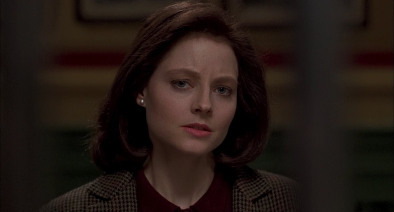 Jodie Foster jako Clarice Starling w filmie "Milczenie owiec"