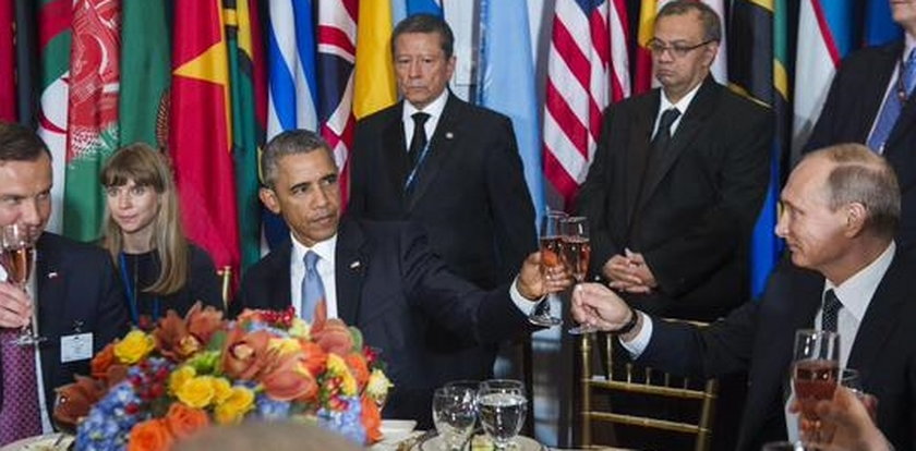 Duda zjadł kolację z Putinem i Obamą