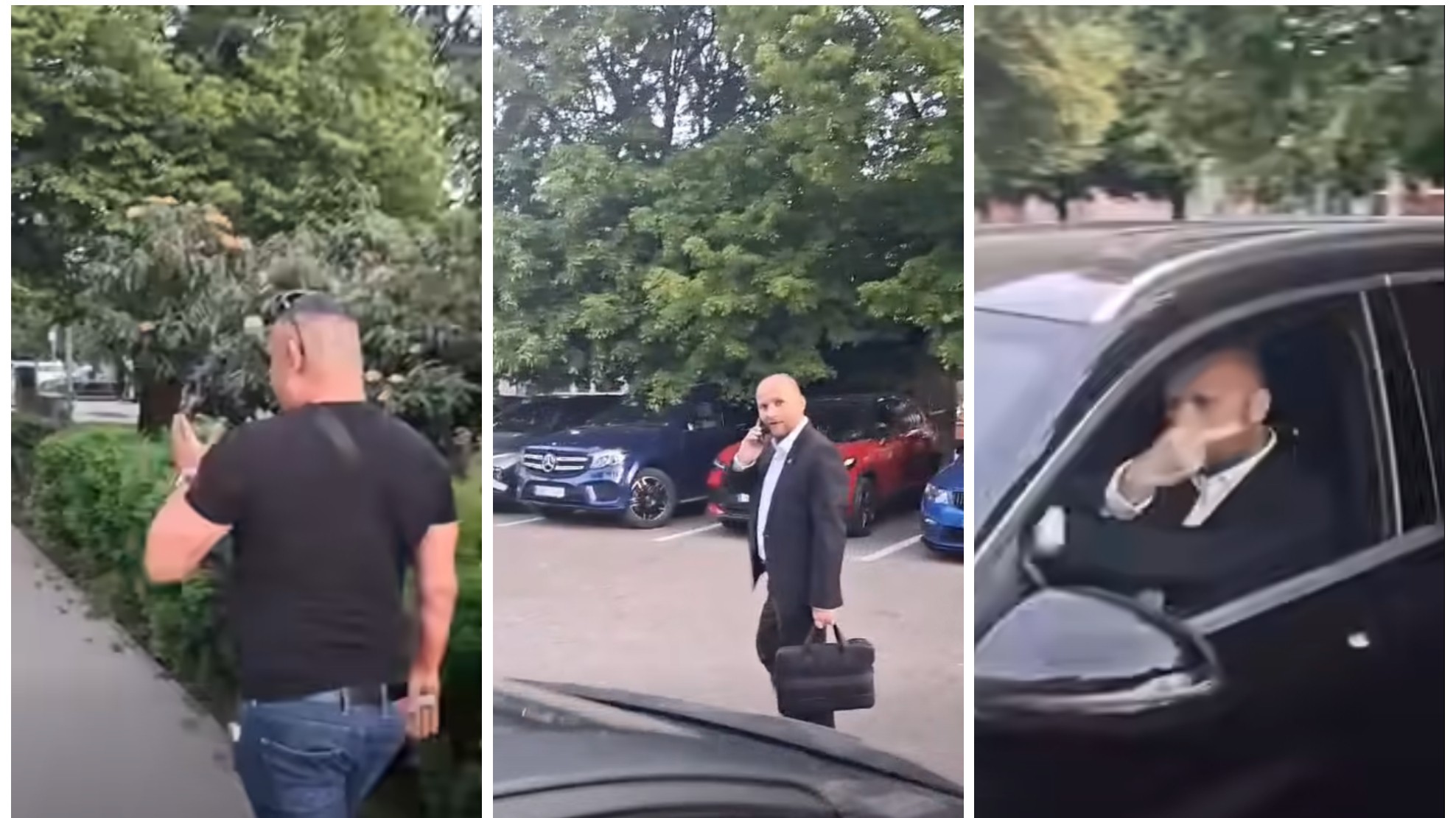 Marek Šoun si exministra Naďa odchytil na ulici, všetko natáčal na video