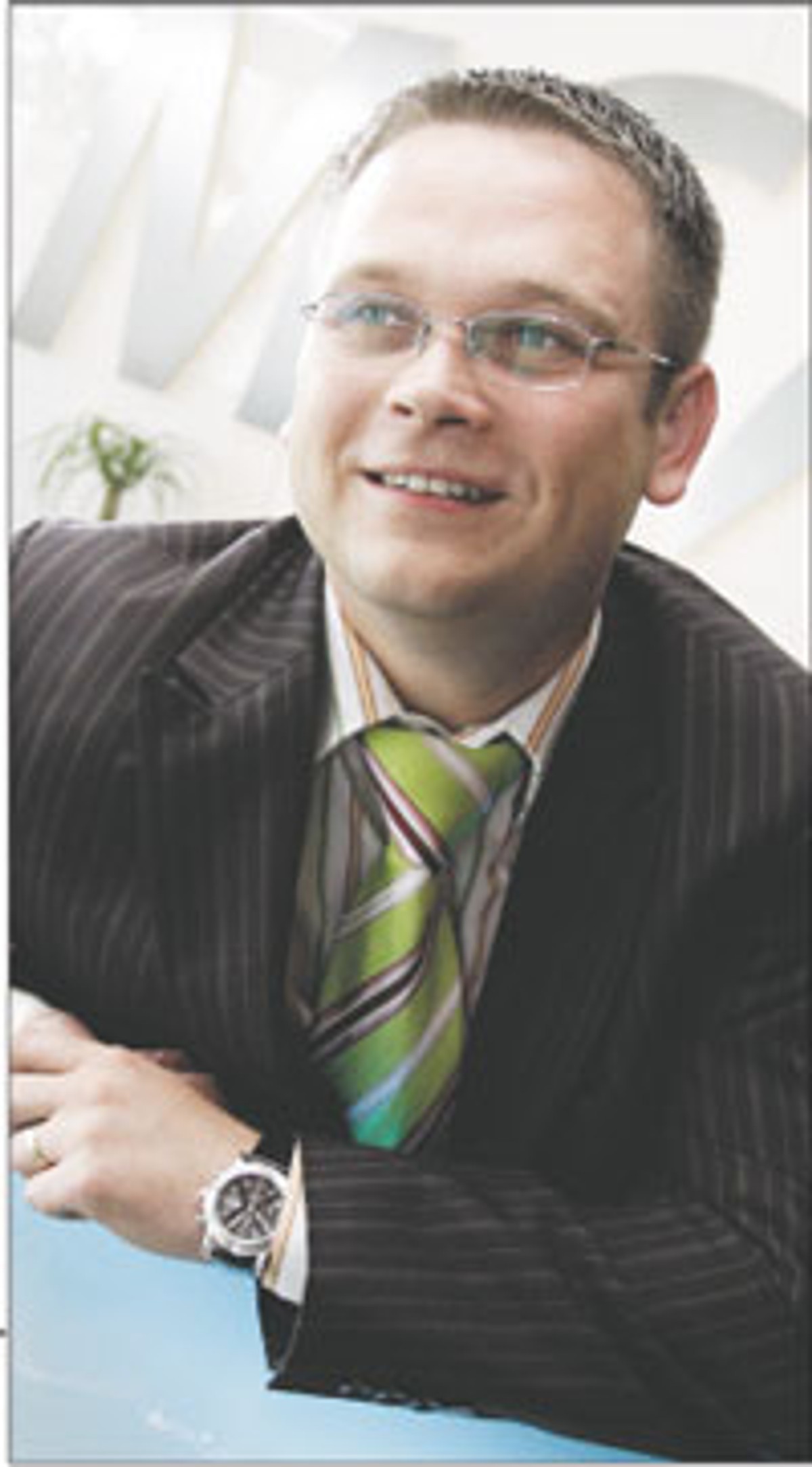 Robert Juszczyk, inżynier sieci komputerowych, dyrektor pionu systemów teleinformatycznych w MCX Systems Fot. Wojciech Górski