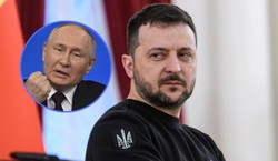 Zełenski: Putin boi się USA. Ludzie zaczęli żartować