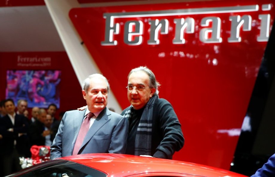 FCA and Ferrari CEO Sergio Marchionne.