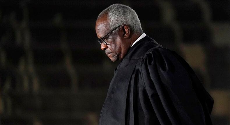 Associate Supreme Court Justice Clarence Thomas.AP Photo/Patrick Semansky