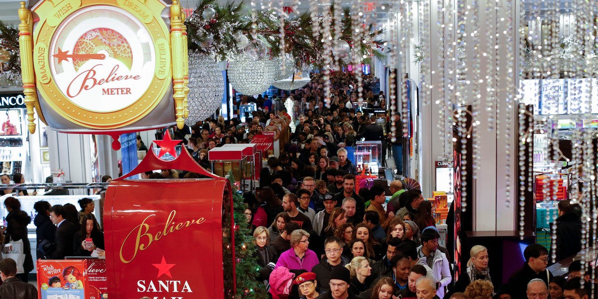 Macy's on Thanksgiving Day.