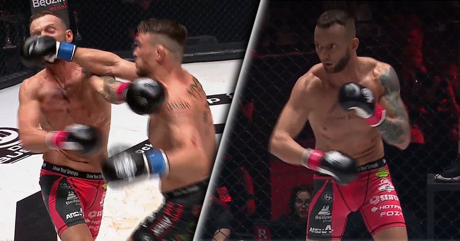 MMA Attack 4: Filip Bątkowski bez problemów pokonał „Krychę”. Łatwa walka szefa Armii Fight Night