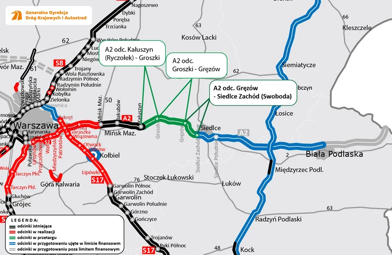 A2 Mińsk Mazowiecki - Siedlce