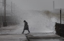 BRITAIN STORMS (Hurricane strength storms hit UK)