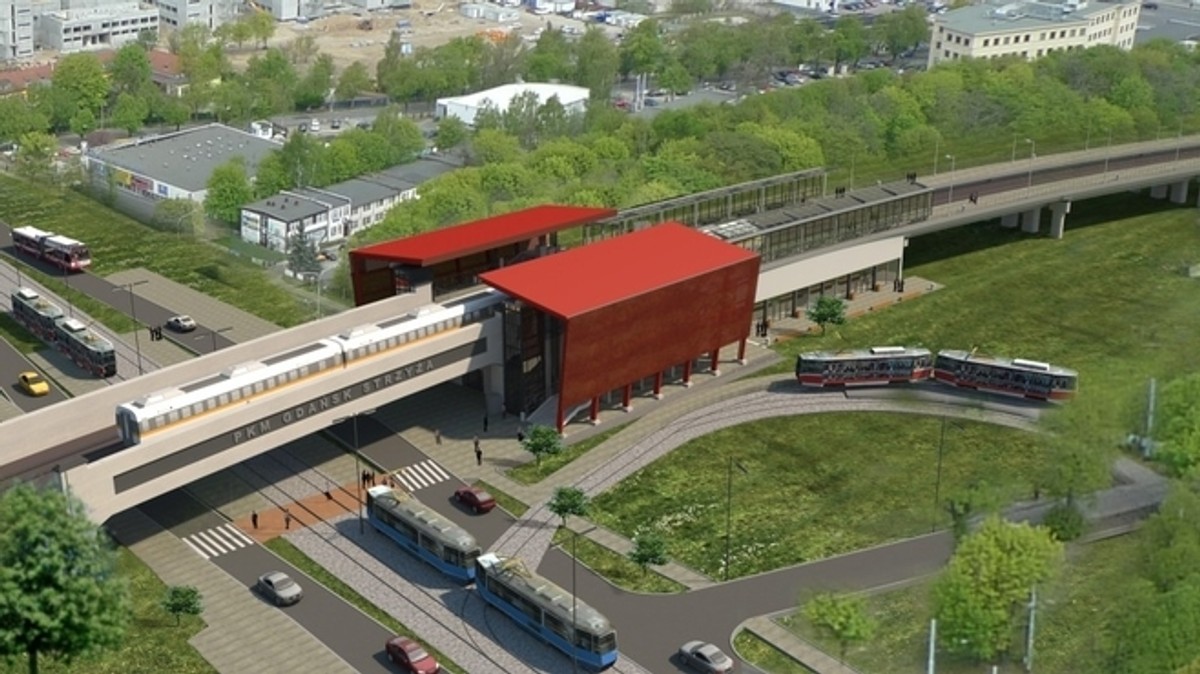 PKM - stacja Gdańsk Strzyża