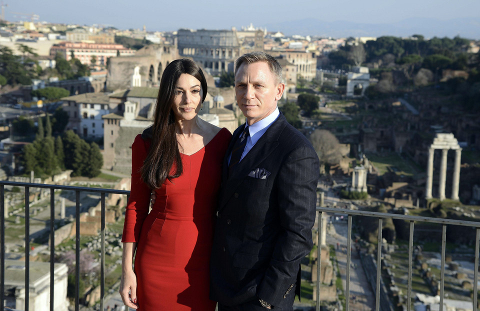 ITALY CINEMA (Bond 24 film shooting in Rome)