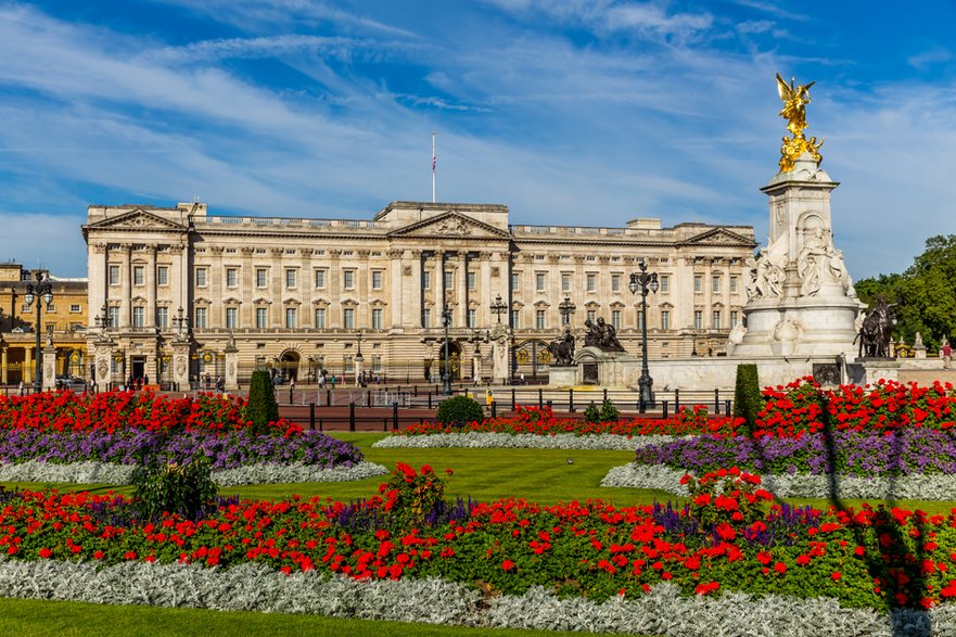 Buckingham Palace w Londynie