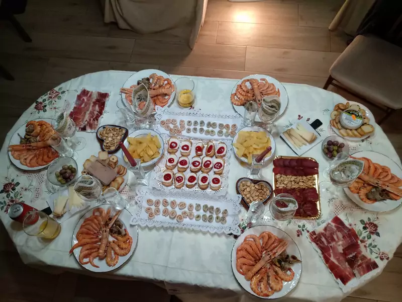 Wigilijna kolacja w Hiszpanii