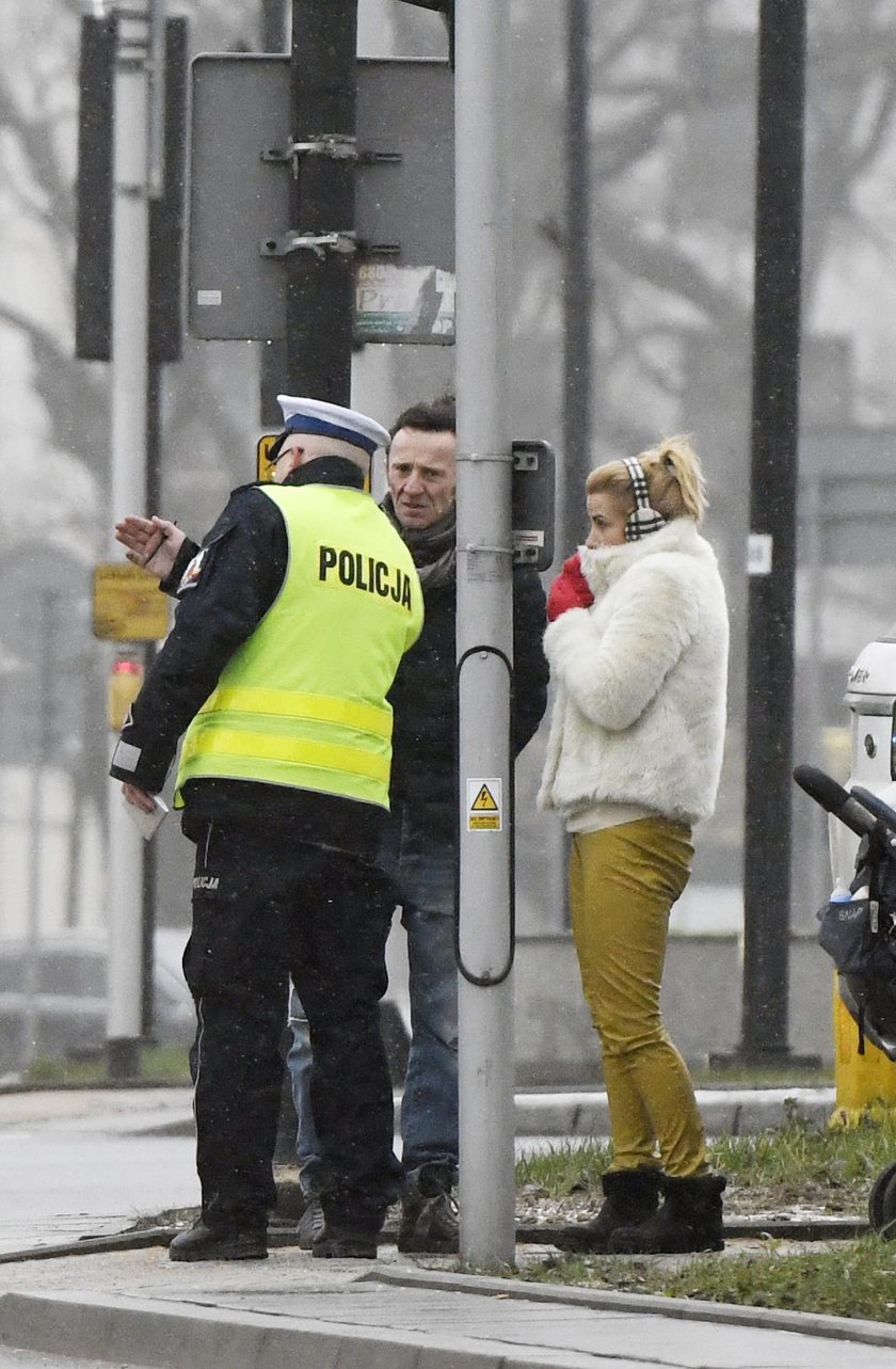 Znana aktorka rozbiła auto w Warszawie