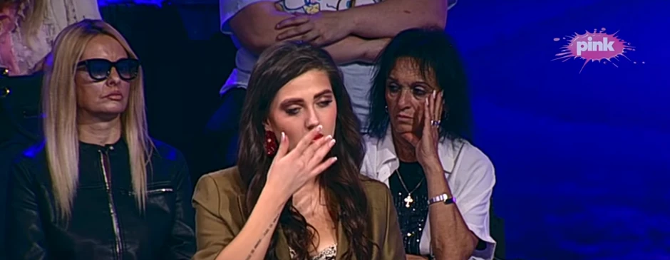 Bivša devojka Bore Santane se slomila u programu uživo, usledio hladan tuš