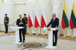 Nawrocki w Wilnie. Rozmowy z Nausedą, w tle Rosja i bezpieczeństwo wschodniej flanki NATO