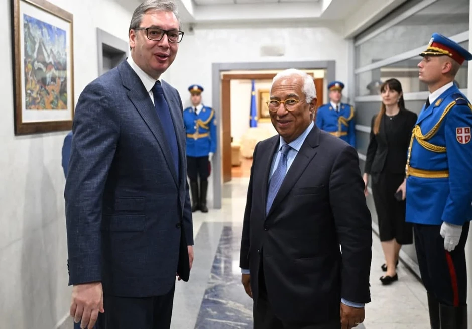 Aleksandar Vučić i Antonio Košta