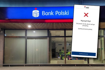 Problemy z aplikacją największego banku w Polsce