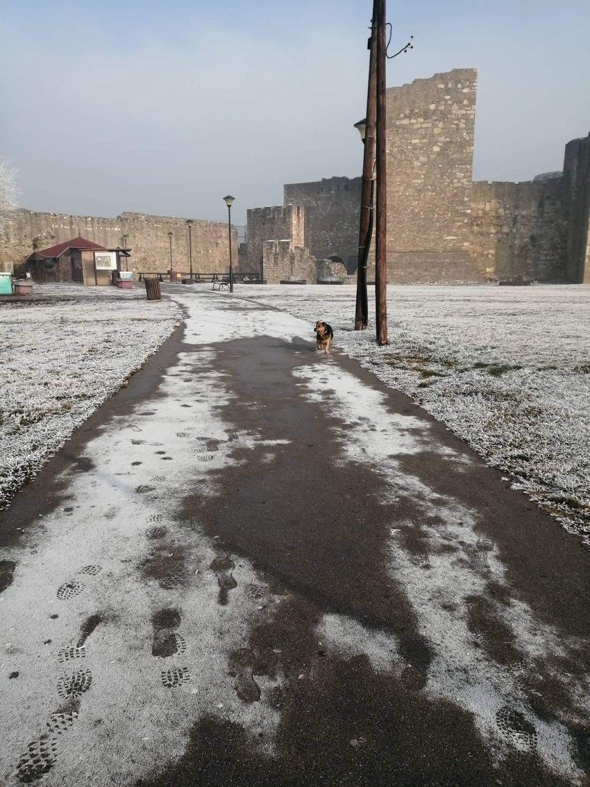 Industrijski sneg zabeležen i u Smederevu