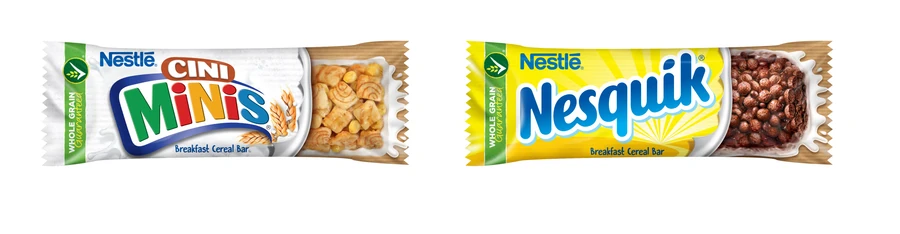 Nestlé śniadaniowe batony zbożowe CINI MINIS i NESQUIK opinie