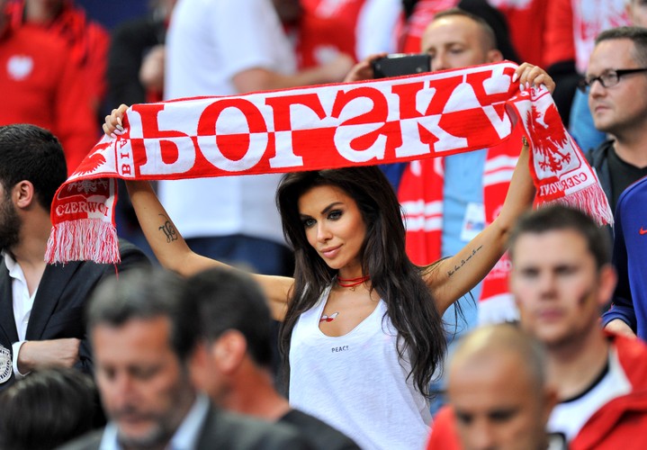 Tak żony i partnerki Polaków kibicowały swoim mężczyznom