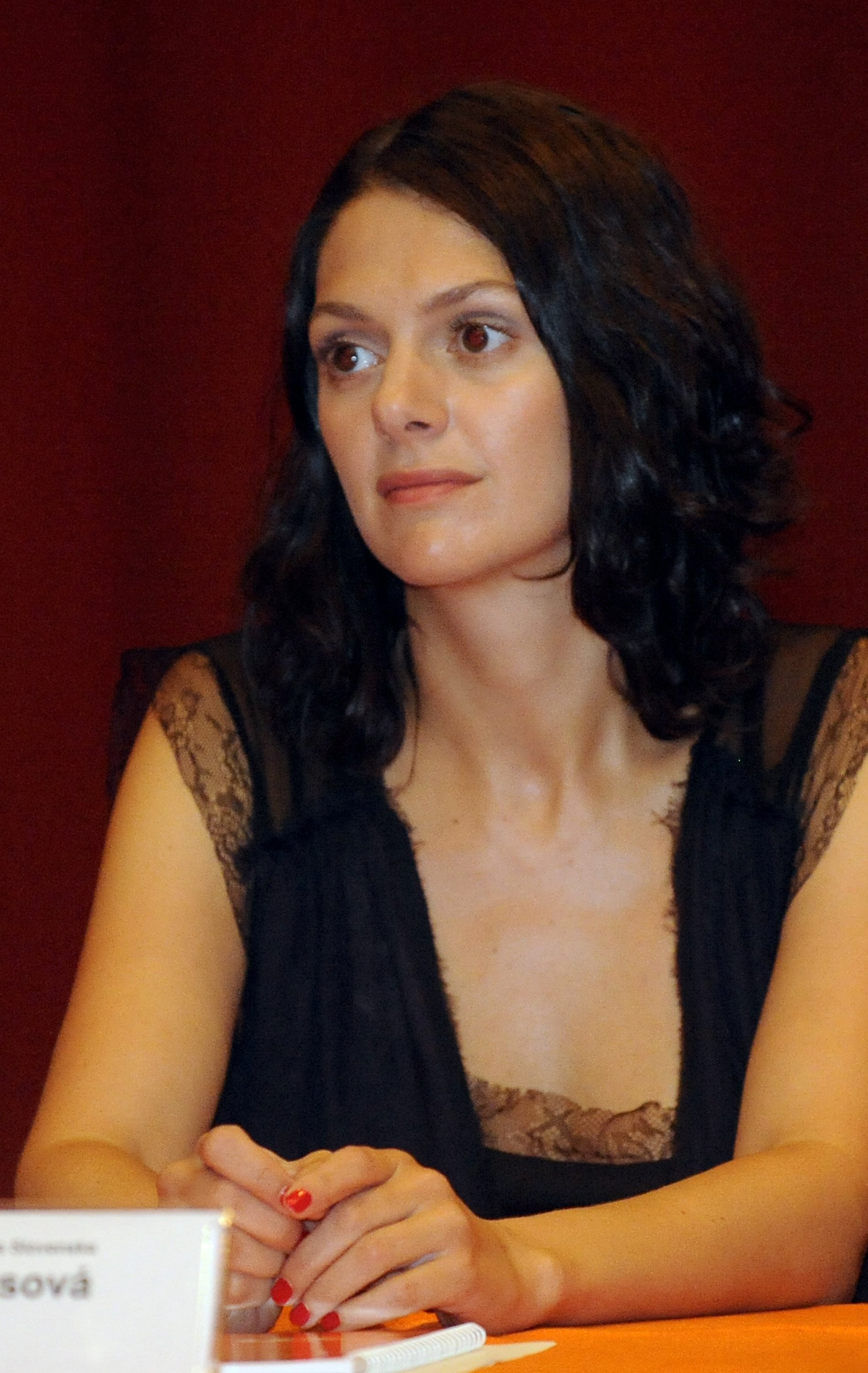 Herečka Klára Issová v roku 2011.