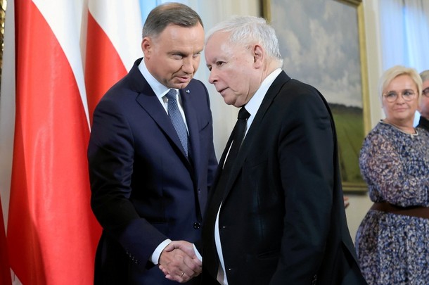 Jarosław Kaczyński i Andrzej Duda