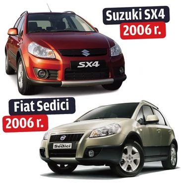 Fiat Sedici Vs Suzuki Sx4 | Używane