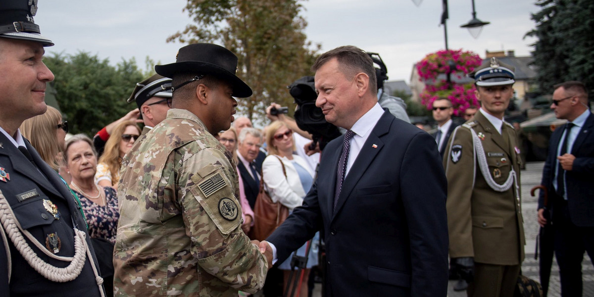 Ogłaszając powstanie nowej jednostki, minister Błaszczak podkreślił, że w obronie wschodniej granicy Polski pomagać będą nam nasi sojusznicy, między innymi z USA.