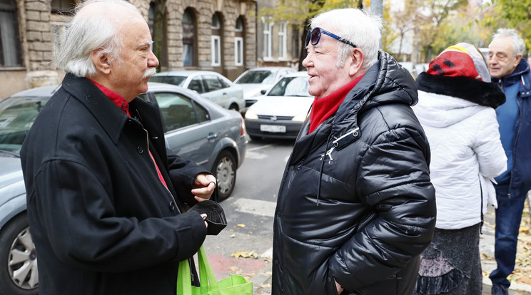 Farkasházy Tivadar nem tudja elképzelni az életét Gálvölgyi nélkül /Fotó: Fuszek Gábor