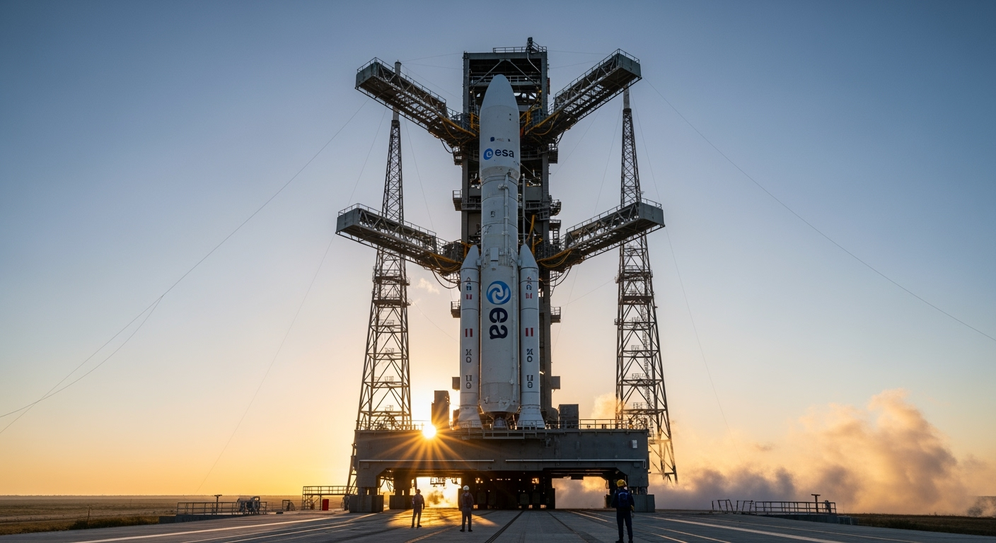 Macron dévoile la première stratégie spatiale française jusqu'en 2040