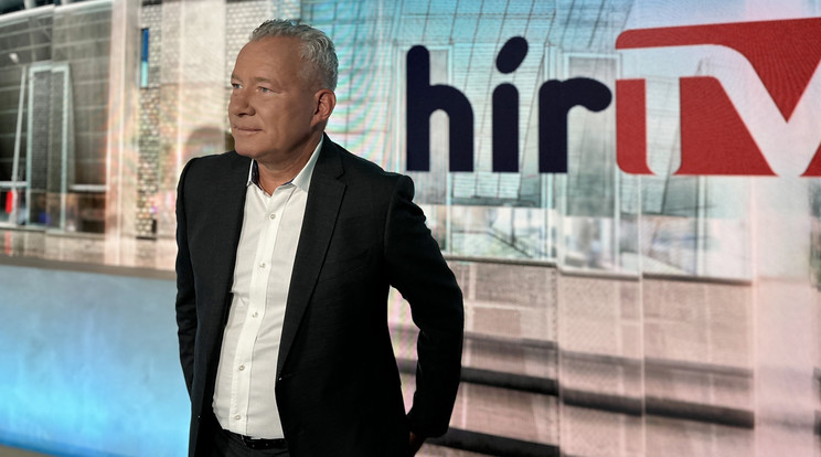 A Napi Aktuális műsorvezetőjeként Pálffy István először augusztus 21-én este lesz látható a HírTV-n / Fotó: HírTV