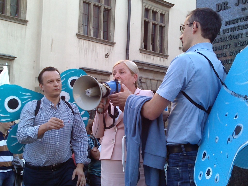 Protest ws. krakowskiego Zakrzówka