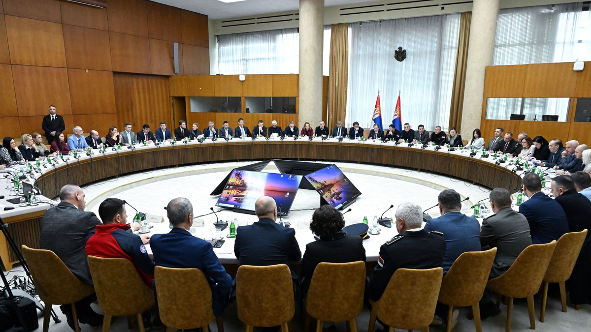 Sednica Republičkog štaba za vanredne situacije