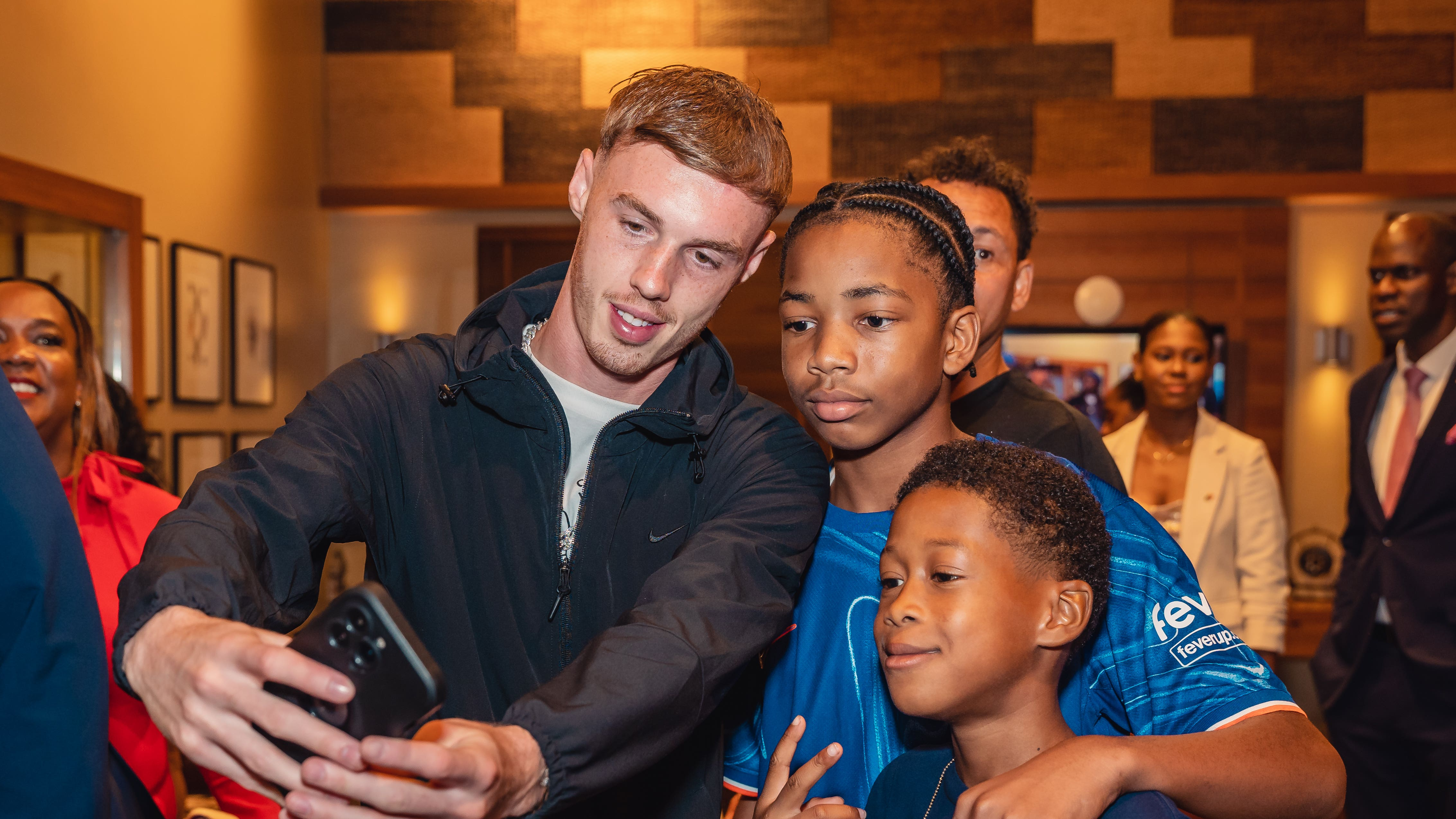 Cole Palmer gets hero's welcome in St Kitts homeland visit