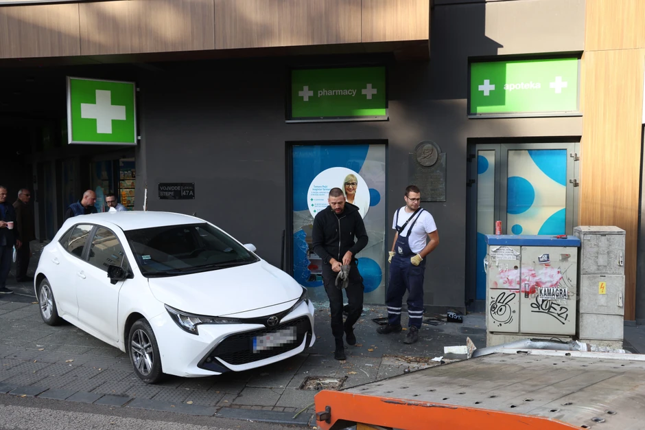 Nezgoda u ulici Vojvode Stepe